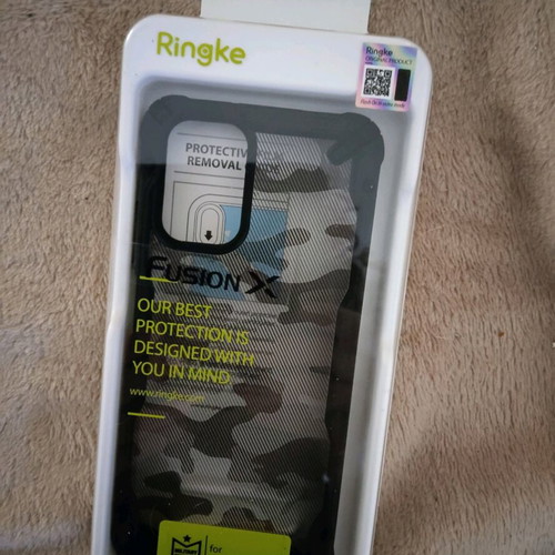 Ringke Fusion X Camo Black Case for Xiaomi Redmi Note 10 10S new