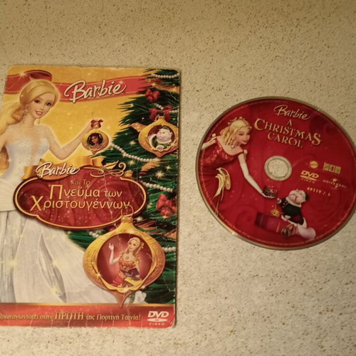Barbie The Spirit of Christmas DVD used, dubbed