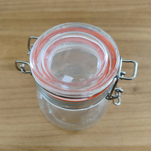 Airtight Storage Jar like new, height 8 cm, diameter 6 cm