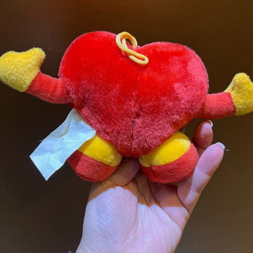 Plush Heart Like New