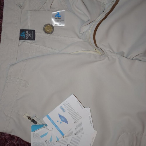 Odlo F-Dry Climate Mens Pant new, size M, gray and beige