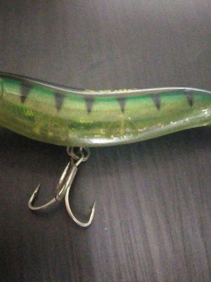 Lipless minnow SEBILE Ghost walker 110 floating with liquid 25gr