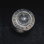 Pandora charm new with large zirconia and family for ever engraving