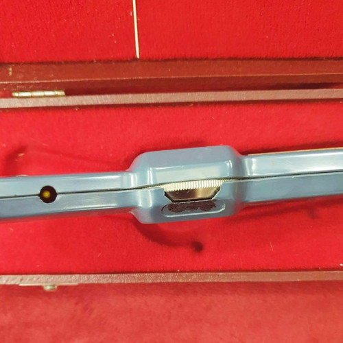 Microtest measuring tool used with case