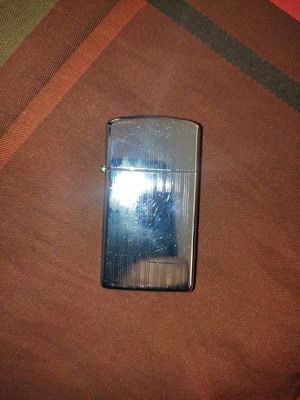 Zippo lighter used