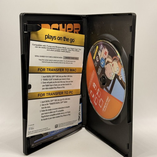 Family Guy It's A Trap DVD used, dubbed, action adventure thriller