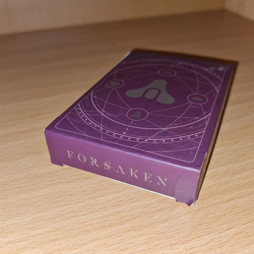 Destiny Forsaken card deck like new, collectible from GameStop