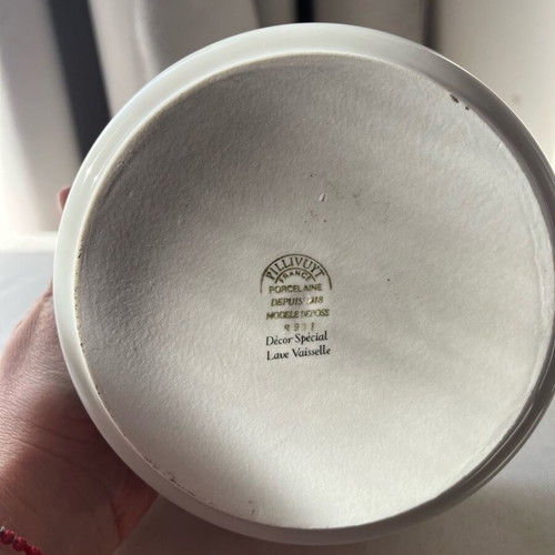 Vintage Pillivuyt France Tukan Porcelain Bowl mint condition