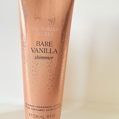 Victoria's Secret Bare Vanilla Shimmer fragrance mist and lotion gift set new