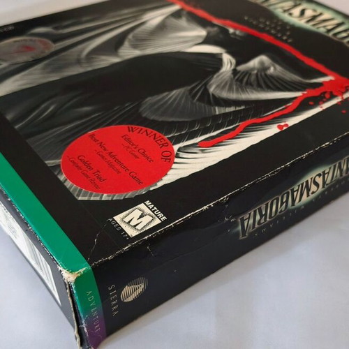 Phantasmagoria παιχνίδι PC μεταχειρισμένο, περιπέτεια, Sierra big box