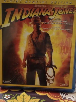 Indiana Jones and the Kingdom of the Crystal Skull Blu-ray used, double with Greek subtitles