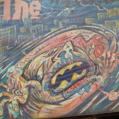 The The Infected LP vinyl record like new, punk