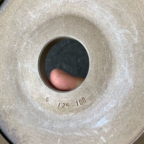 Diamond sharpening disc like new 125x32x0.5