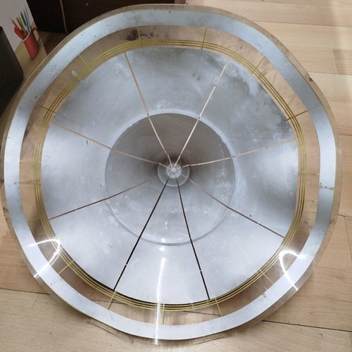 Ceiling light lampshade used, plastic 45x20cm