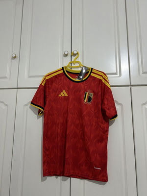 Belgium 2026 World Cup Home Jersey, γνήσιο, μέγεθος M