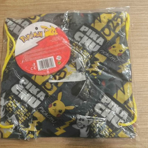 Pokemon Pikachu Charged Up Gym Bag new