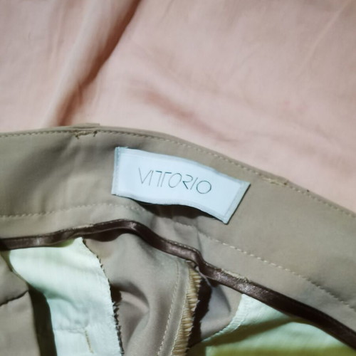 Vittorio Artist men's pants new, beige, size XL, summer