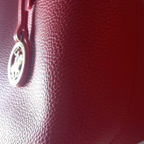 Beverly Hills Polo Club large shoulder bag like new, dark red