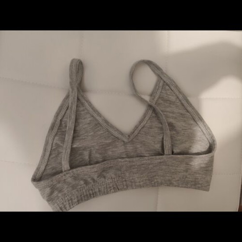 Sports Top gray new, sizes XS and S