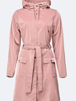Αδιάβροχο Rains Curve Jacket Blush καινούργιο, ροζ, μέγεθος M