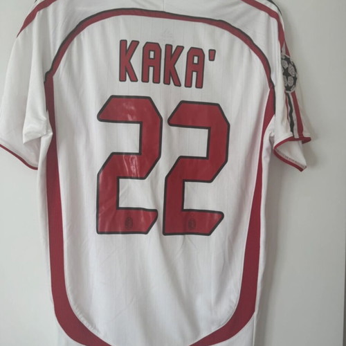 Adidas AC Milan Away 2006/07 Jersey Kaká #22 Champions League Final Athens 2007 Size M