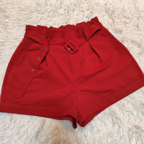 Women's shorts Medium like new, red