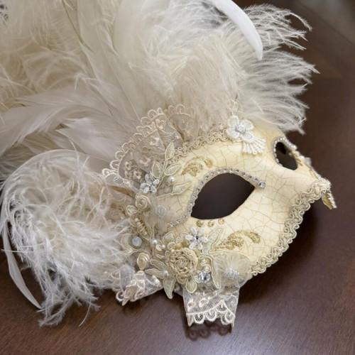 Authentic Venetian handmade mask from Atelier Marega