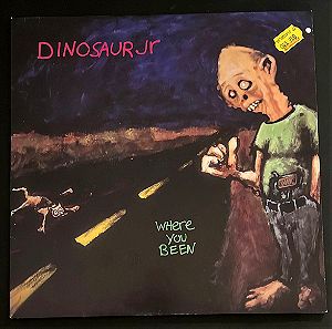 Dinosaur Jr. – Where You Been  Μονό άλμπουμ με 1 δίσκο βινυλίου, ΕγγραφήςUK & Europe,πρώτη κυκλοφορία Φεβ 1993. ΚΑΤΑΣΤΑΣΗ ΕΞΩΦΥΛΛΟΥ ΚΑΙ ΔΙΣΚΟΥ ΣΑΝ ΚΑΙΝΟΥΡΓΙΟ