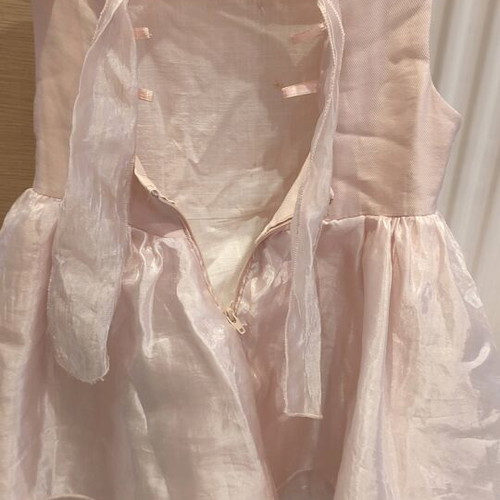 Girls' dress pink confetti like new for ages 4-5