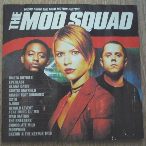 The Mod Squad movie soundtrack CD used, disc and covers only without case