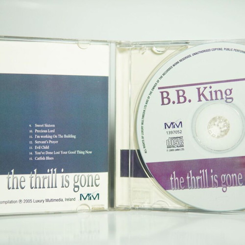 B.B. King The Thrill Is Gone CD like new, blues