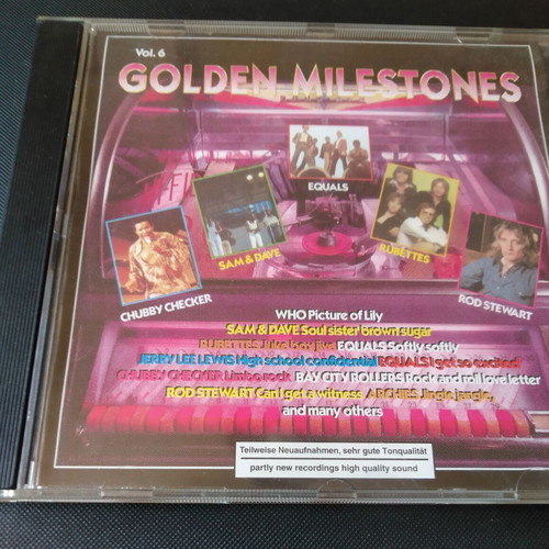Golden Milestones 2 CD like new, rock collection 60s-70s