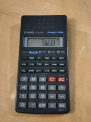 Casio FX-82SX μεταχειρισμένη αριθμομηχανή κομπιουτεράκι επιστημονικό