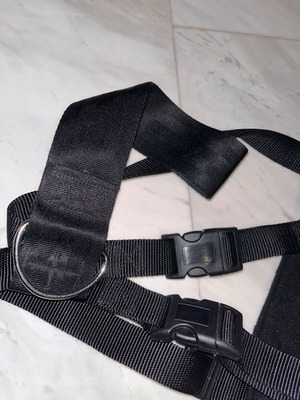 Dog Car Safety Harness XL with Free Metal Seatbelt Clip, new