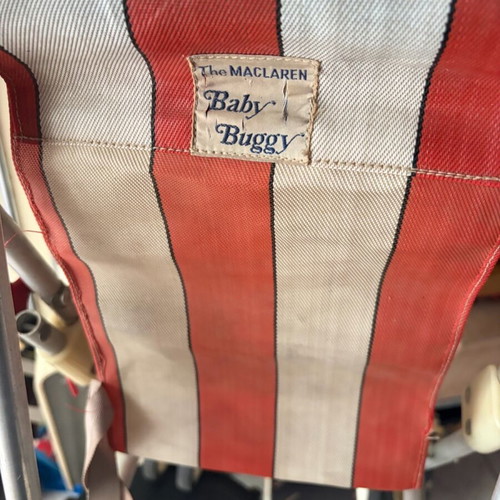 Maclaren Baby Buggy used, children's stroller 1966