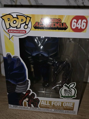 Funko Pop My Hero Academia All For One 646 like new, Big Apple Exclusive