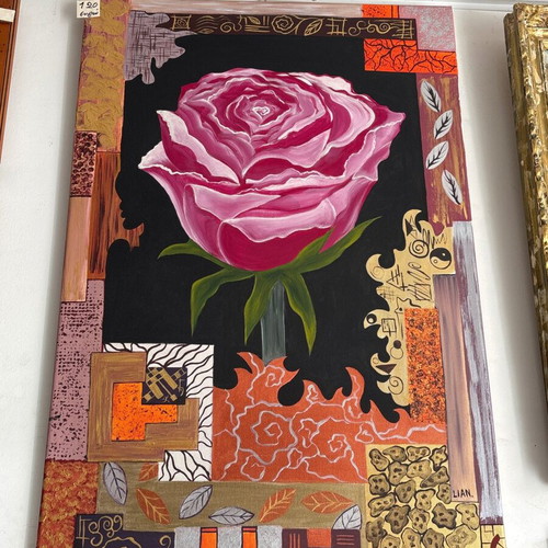Painting 60x90 handmade new with beautiful colors