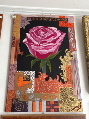 Painting 60x90 handmade new with beautiful colors