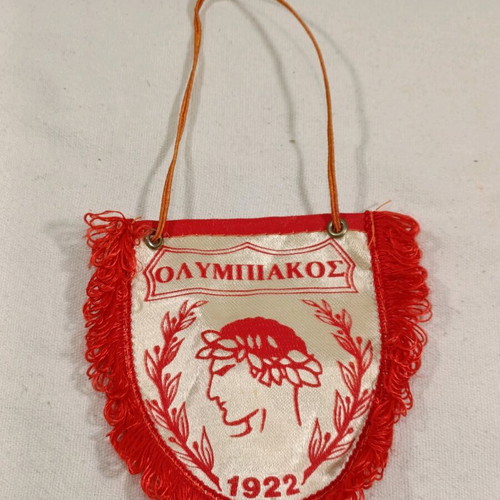 Olympiacos small vintage pennant used