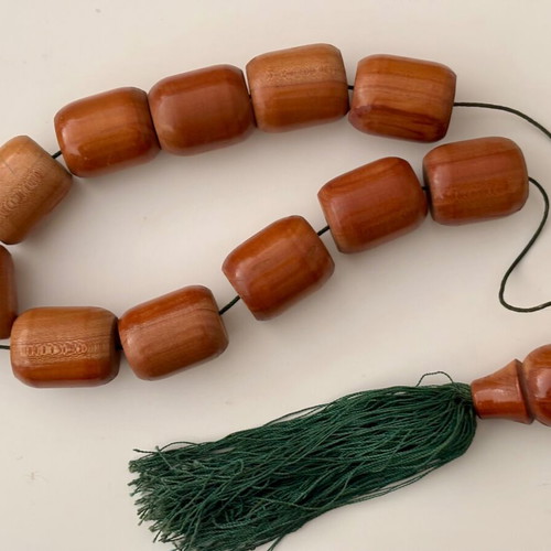 Large wooden worry beads like new