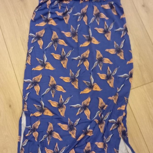Tom Tailor dress like new, size 38, blue and orange