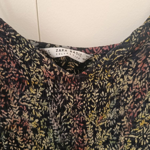 Zara crop top, multicolored, size M