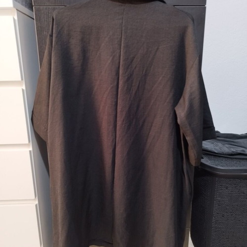 Blouse dress black, like new, sizes L and XL