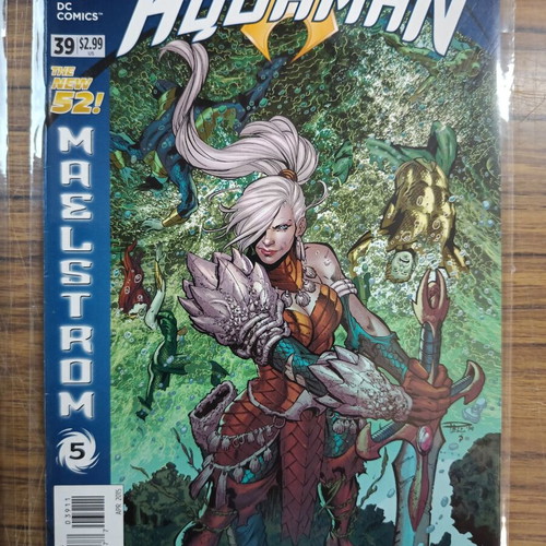 Aquaman 2011 comic book used, English