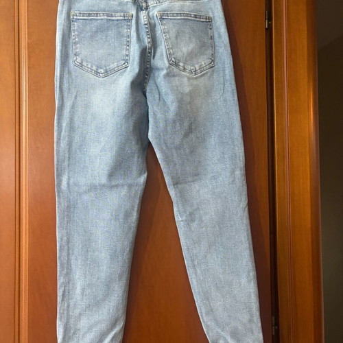 Elastic denim pants like new, size S