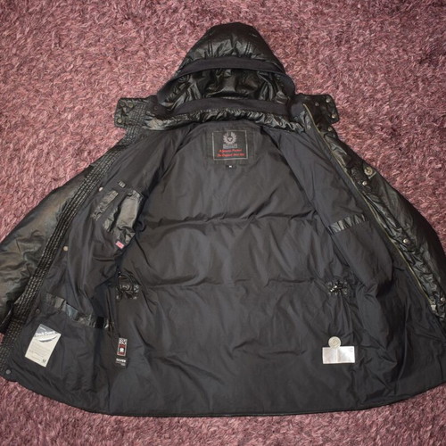 Belstaff long men's jacket size M used, black
