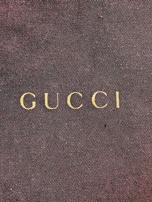 Gucci Калъф за прах тип торбичка от плат като нов