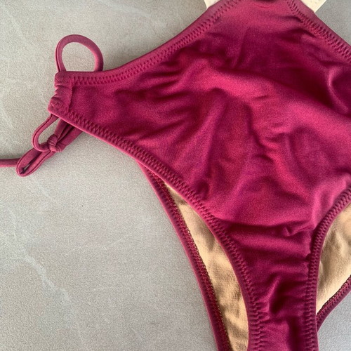 Muse of Infinity cut-out one-piece swimsuit like new, size S