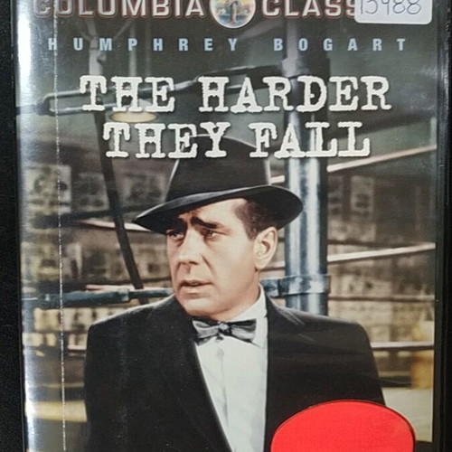 The Harder They Fall DVD like new with subtitles