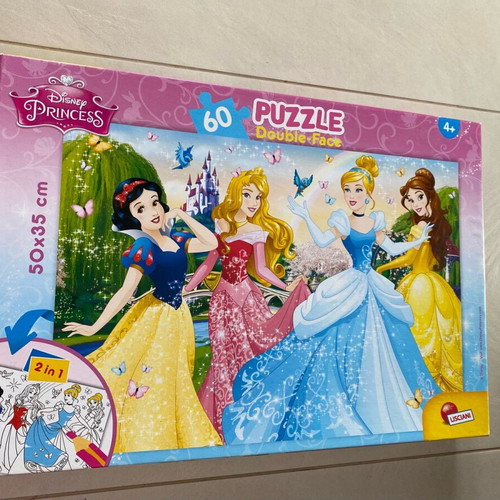 Disney Princess Puzzle Lisciani used, 60 pieces